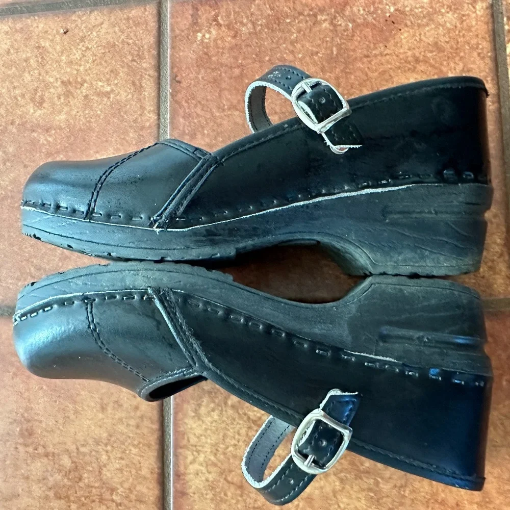 Bjork Swedish Maryjane Clogs 37 - Picture 4 of 6